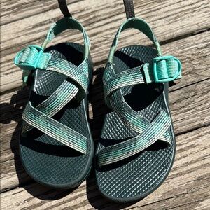 Kids Green Chaco Sandals